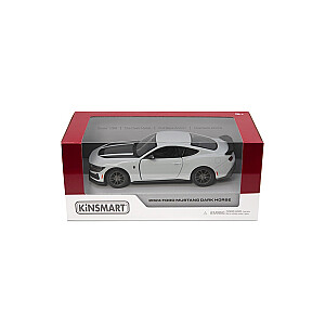 KINSMART Miniatūrais modelis 2024 Ford Mustang Dark Horse, scale 1:38