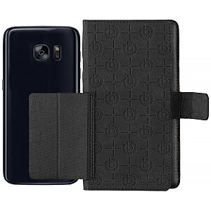 Bugatti L Ādas Apvalks Mobilajam Telefonam Priekš Ierīcēm 5.1-6'' (7.5 х 15.5 cm) Melns