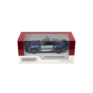 KINSMART Miniatūrais modelis 2024 Ford Mustang Dark Horse (Police/Firefighter), scale 1:38