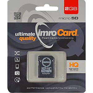 Imro MicroSDHC kortelė 2 GB klasė 4 (KOM000462)