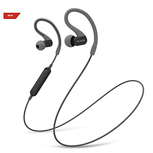 Koss Headphones BT232i Вкладыши / дужки, Bluetooth, микрофон, черный, беспроводной