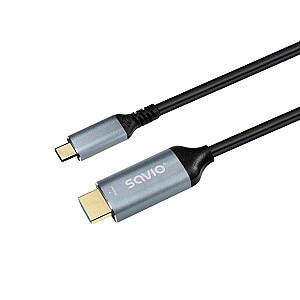 USB-C на HDMI кабель v2.0b, 3м, медь CL-184