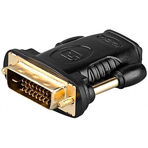 Goobay 68931 HDMI™/DVI-D adapter, gold-plated
