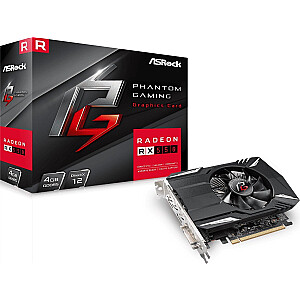 ASRock Radeon RX 550 Phantom Gaming 4GB GDDR5 vaizdo plokštė (PHANTOM G R RX550 4G)