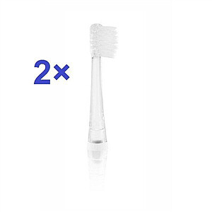 Замена зубной щетки ETA для ETA0710 Для детей, Головки, Количество головок в комплекте 2, Белый