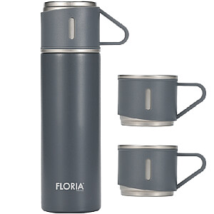 Floria ZLN0745 Termoss ar 2 krūzēm komplektā 500ml