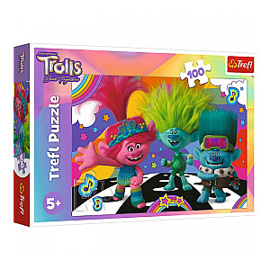 Puzlis TREFL Trolls 3 100 gb. 5+ T16461