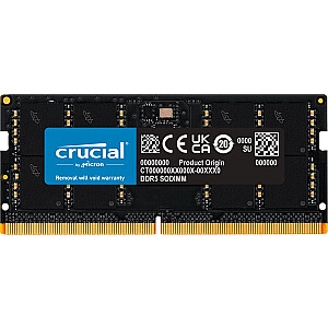 DDR5 SODIMM 32GB/5600 CL46 (16Gbit) atmintis nešiojamam kompiuteriui