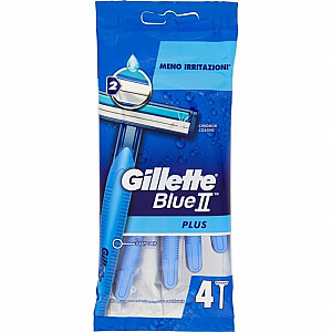 Disposable razors GILLETTE Blue II Plus 4 pcs.