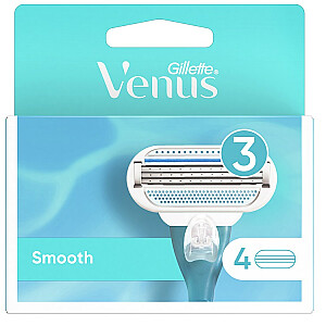 GILLETTE Venus Smooth keičiamieji peiliukai moterims 4vnt