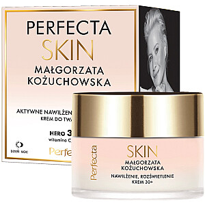 PERFECTA Skin Małgorzata Kożuchowska mitrinošs un izgaismojošs sejas krēms dienai un naktij 30+ 50ml