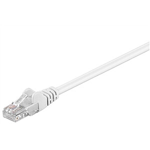 Goobay 68506 CAT 5e patch cable, U/UTP, white, 3 m