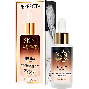 PERFECTA Skin Małgorzata Kožuchovska serums liftinga un pretgrumbu ar peptīdiem, eritritolu un prebiotikiem 30ml