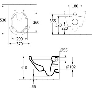 Architectura TwistFlush tualetes poda komplekts 4in1