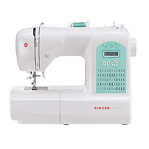 Sewing machine | Singer | STARLET 6660 | Number of stitches 60 | Number of buttonholes 4 | White