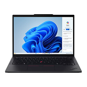 Lenovo ThinkPad T14 | Melns | 14 " | IPS | Skārienekrāns | WUXGA | 1920 x 1200 pikseļi | Pretatspīdums | Intel Core U5 | 125U | 16 GB | SO-DIMM DDR5 | Cietā diska ietilpība 512 GB | Intel Graphics | Windows 11 Pro | 802.11ax | Bluetooth versija 5.3 |