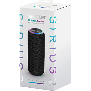 Bluetooth skaļrunis SIRIUS 2 MAXI B jauda 30W, LED, TWS