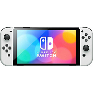 Nintendo Switch OLED White + Super Mario Bros Wonder + 12 месяцев NSO (NSH086)