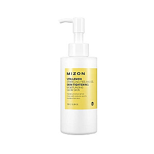 MIZON Vita Lemon Sparkling Peeling Gel Drėkinantis & Spindintis Odai putojantis veido šveitiklis Citrina 145g