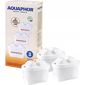 Aquaphor filtravimo kasetė Aquaphor filtravimo kasetės AQUAPHOR Maxfor Plus H (3 vnt.) Labai kietam vandeniui