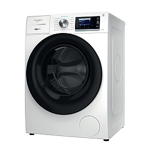 Whirlpool veļas mašīna | W8 09AD SILENCE EE | Energoefektivitātes klase A | Priekšējā ielāde | Veļas ietilpība 10 kg | 1400 apgr./min | Dziļums 69.9 cm | Platums 67.7 cm | Displejs | LCD | Tvaika funkcija | Tiešā piedziņa | Balta