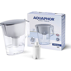 Aquaphor Standarta 2.5 l pelēks filtrēšanas trauks + 1 B15 Standarta kasete