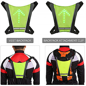 MCE420 LED veste/mugursoma