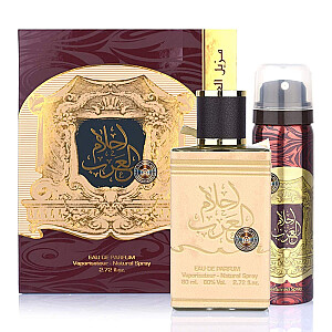 SET ARD AL ZAAFARAN Ahlam Al Arab EDP purškiklis 80ml + DEO purškiklis 50ml