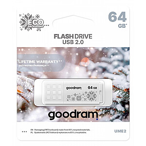 Pendrive UME2 64GB USB 2.0 Žiema 