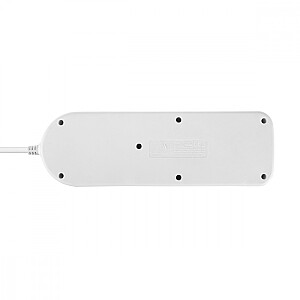 Удлинитель 4 розетки 1.5м, USB A/C MCE508 W