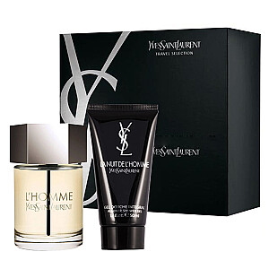 SET YVES SAINT LAURENT  L'Homme EDT spray 100ml + SHOWER GEL 50ml