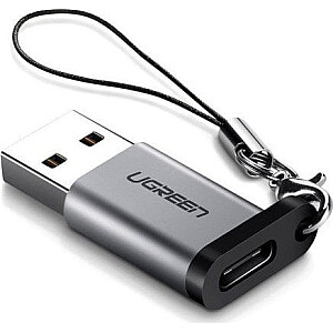 USB адаптер Ugreen USB 3.0 на USB-C 3.1 PD UGREEN (серый)