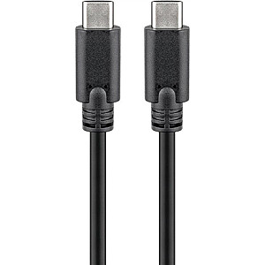 Goobay 38873 Кабель USB-C (USB 3.2 поколения 2x2, 5A) Черный