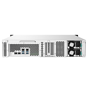 NAS serveris TS-1232PXU-RP-4G 2x10GbE SFP+ 2x2.5GbE 3U 4GB RAM 