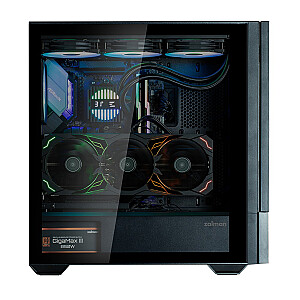 Obudowa Z10DS Black ATX Mid Tower ARGB Ventiliatorius