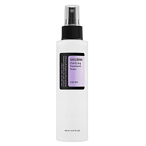 COSRX AHA/BHA Clarifying Treatment Toner toniks sejai ar dabīgajiem AHA un BHA skābēm 150ml