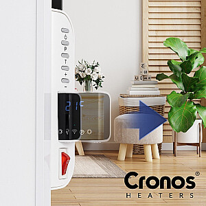 Cronos Synthelith Pro CRP-500TWP 500 Вт инфракрасный обогреватель серый с Wi-Fi и дистанционным управлением