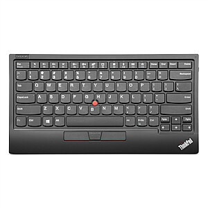 Lenovo ThinkPad TrackPoint Keyboard II Bluetooth 5.0 + 2,4 ГГц Беспроводная связь через ключ Nano USB, раскладка клавиатуры английская, чистый черный