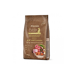 FITMIN Purity Rice Semimoist Rabbit & Lamb - sausais suņu barība - 800g