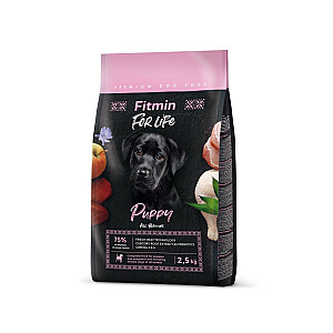 FITMIN For Life Life Puppy - sausas šunų maistas - 2.5kg