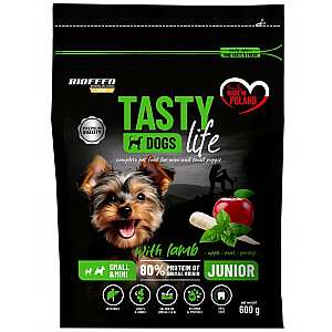 BIOFEED Tasty Life Junior Small Lamb - сухой корм для собак - 600г