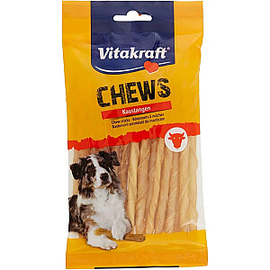 VITAKRAFT Chews Intens Kabanos rullēti - suņu našķis - 25 gabali / 12.5cm