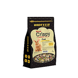 BIOFEED Royal Crispy Premium Cuni - triušių maistas - 2kg