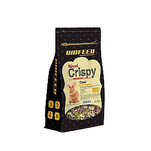 BIOFEED Royal Crispy Premium Cuni - triušių maistas - 750g