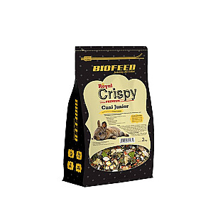 BIOFEED Royal Crispy Premium Cuni Junior - maistas jauniems triušiams - 2kg