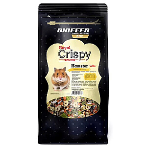 BIOFEED Royal Crispy Premium Hamster - žiurkėnų maistas - 750g