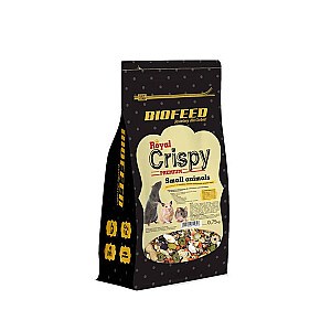 BIOFEED Royal Crispy Premium Mažiems Gyvūnams - maistas graužikams - 750g