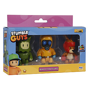 STUMBLE GUYS S2 MINI ACTION FIGURES - 3 PAKS VER.B