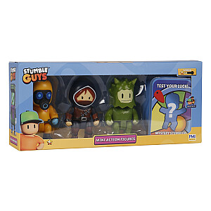 STUMBLE GUYS S2 MINI ACTION FIGURES - 4 PAKS VER.A