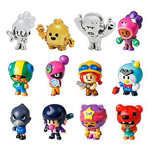 BRAWL STARS S1 FIGURES - 12 IEPAKOJUMS DELUXE KASTE VER.B